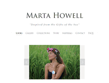 Tablet Screenshot of martahowell.com